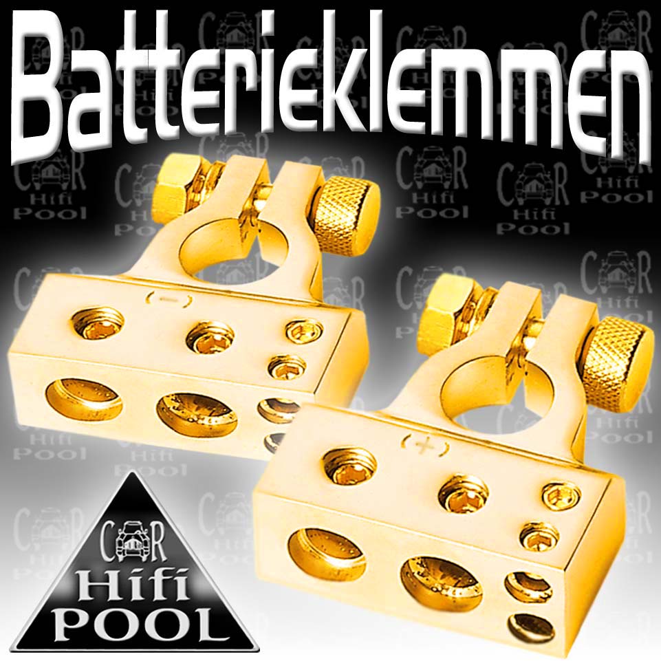 Batterieklemmen Set ( + ) Batterieklemme ( - ) Massepol