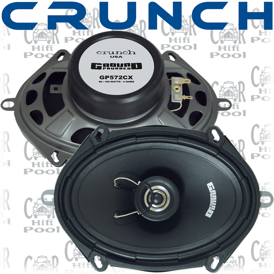 CRUNCH GP 572 oval koax Lautsprecher ( 5x7") für Ford