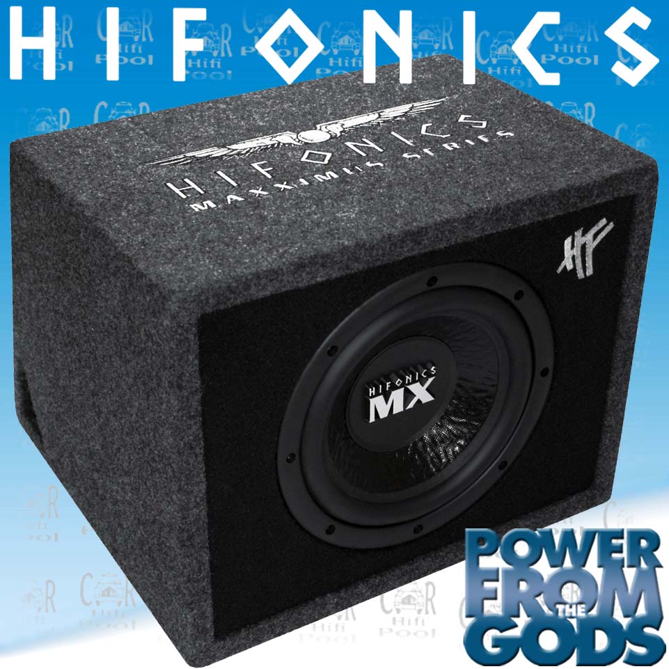 Hifonics MX 8 Reflex Woofer 20cm Gehäuse Subwoofer