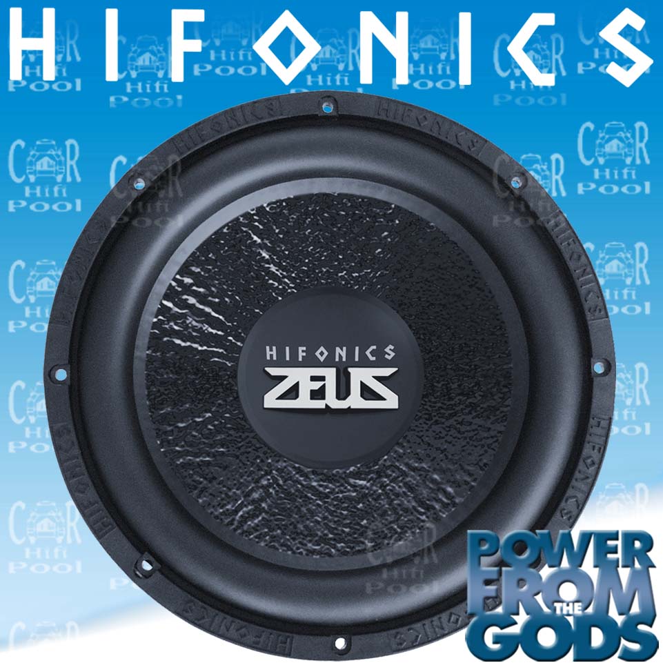 Hifonics Zeus ZR 12 ECO Bass Subwoofer 30cm Sub Woofer eBay
