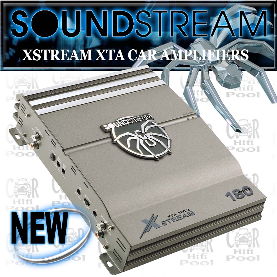 SOUNDSTREAM XTA180.2 2 Kanal  Verstärker XTA 180.2  Amp - Bild 1 von 1