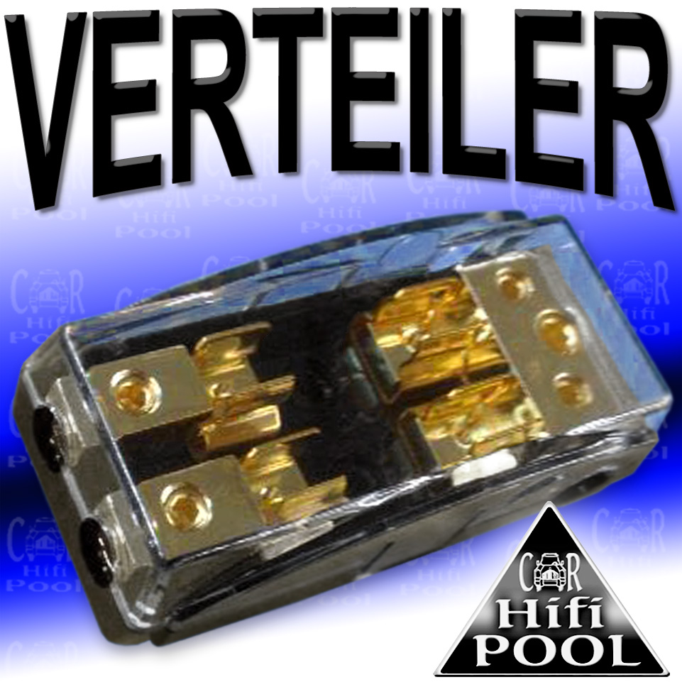 BA-57006 AGU Sicherungsverteiler - Eing. 1x 35 / 50 Ausg. 2x 16 / 25 mm² Kabel