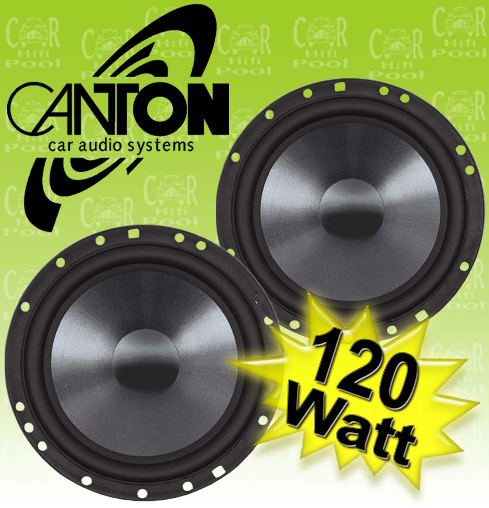 Canton RS 165mm Kickbass Tieftöner Woofer Paar