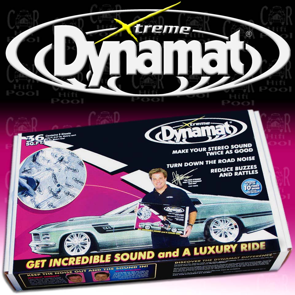 Dynamat Xtreme dyn10455 9 Stk. 1,7mm Alu Butyl Matten (83,70€/1m²)