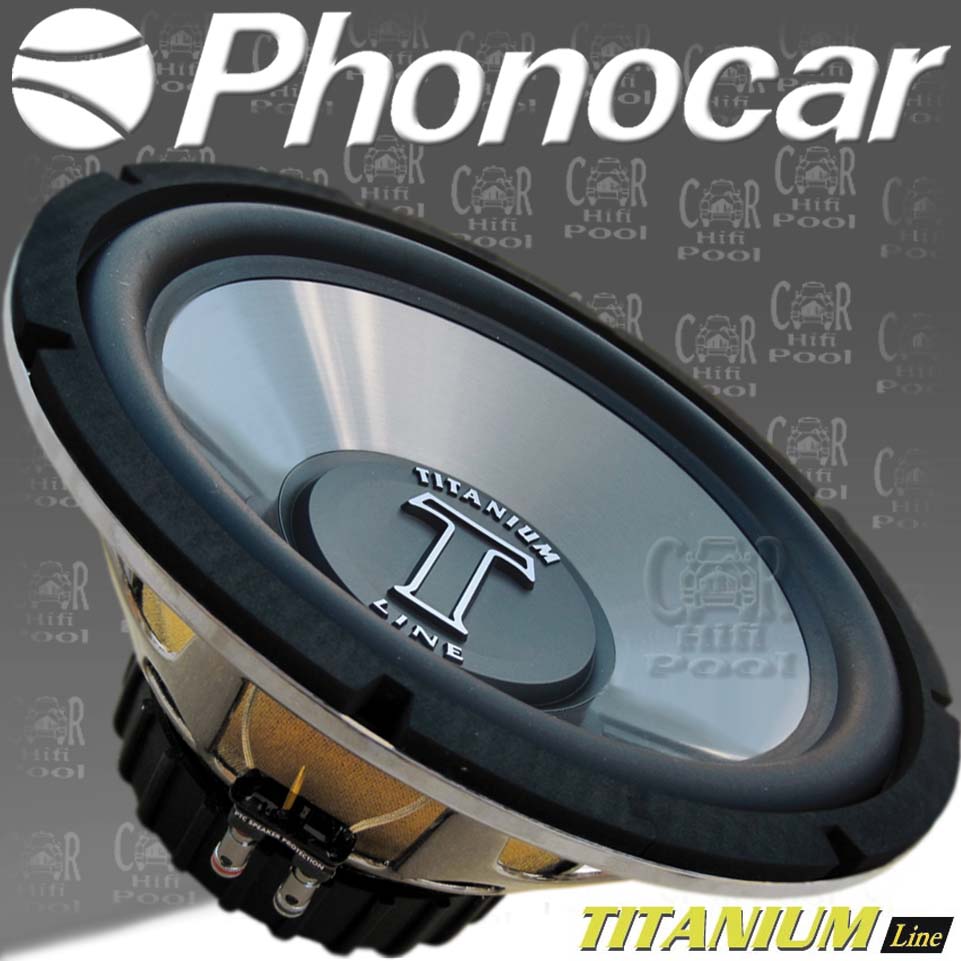 Phonocar 2-725 38 cm Bass Subwoofer 38cm  700W Woofer - Bild 1 von 1